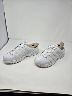 Vintage Sketchers Sports Mules White With Rainbow Accents With Flaws Retro Sz 11